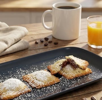 Come fare spuntini di biscotti di pasta frolla al cioccolato