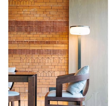 red bricks wall