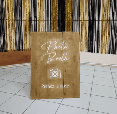 panneau photobooth