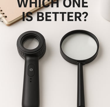 Dermatoscope vs Magnifying Glass