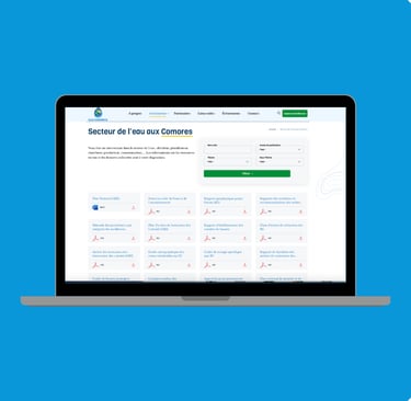 plateforme eau comores