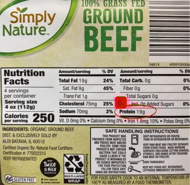 Food label to help you read food labels for your health