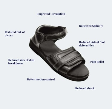 Get personalized diabetic footwear at Madinaguda clinic