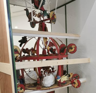 oeuvre protégée en caisse sur mesure par well art transport , pour un transport sécurisé