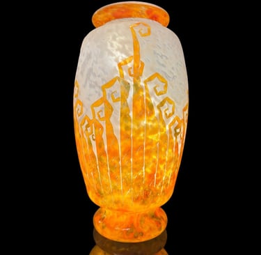 Grand vase Eucalyptus Le verre Français