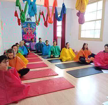 Alunas do Curso de Formação de Instrutoras de Yoga da MudraYoga