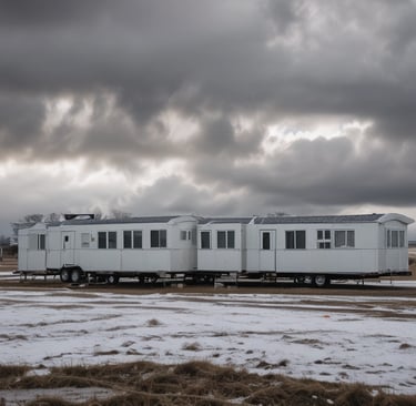 a wooden table with a few antique objects on it