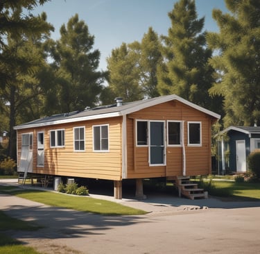 a shadow of a person standing in a parking lot