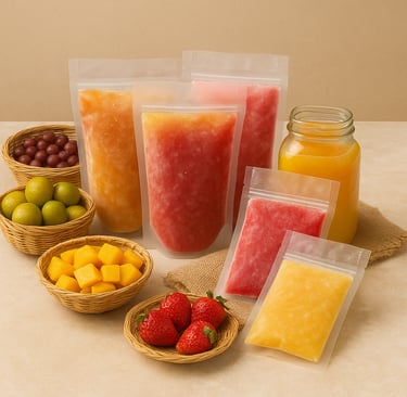 Variety of Pulp Frozen Royal Market products