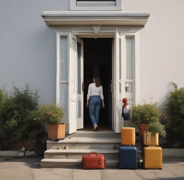 A cozy rental property showcasing a welcoming living space.