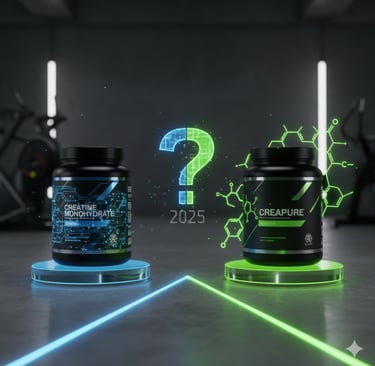 Creatina monohidrato vs. Creapure: ¿cuál elegir en 2025?