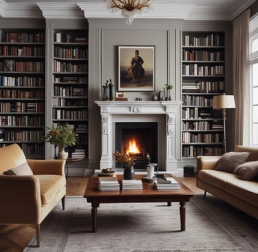 photo of white staircase