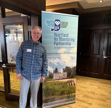 Allan Wesley at Heartland Air Monitoring Annual General Meeting