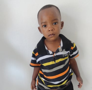 Non Sponsored child waiting for your sponsor