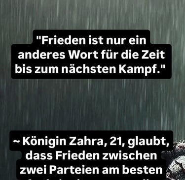 Existence Zitat von Königin Zahra