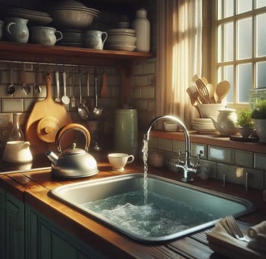 Économiser l'eau dans la cuisine