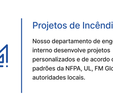 projetos de incêndio