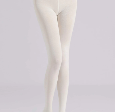 Shein beige thermal tights styled for classic fall office outfit 2025.