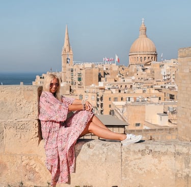 malta valletta panoramic view