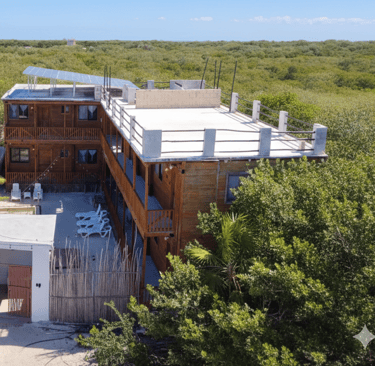 Vista Dron Hotel Selva y Mar Completo