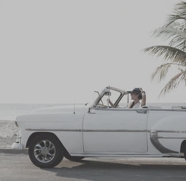 Carro clasico en Cuba