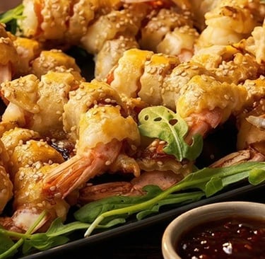 Shrimp bites - 3-ingredient shrimp bites, crispy & flavorful