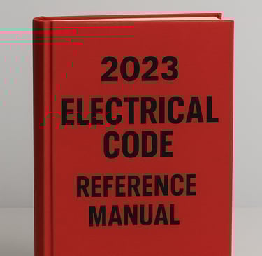 NEC 2023 Electrical code book
