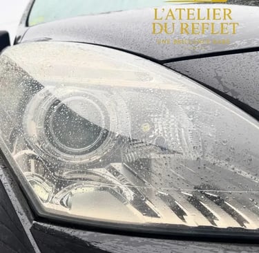 Phare voiture à Rouen