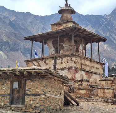 Rigmo village in dolpo