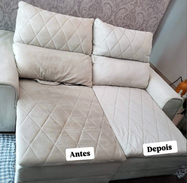 Higienizacao de estofados