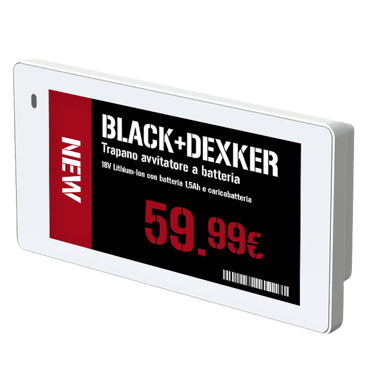 Etichetta Elettronica Novatech 2.6"