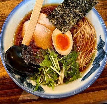 Ramen au restaurant Afuri à Harajuku