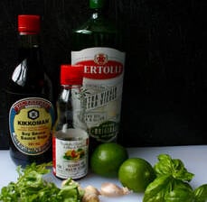 ingredients for dressing for Thai garden salad