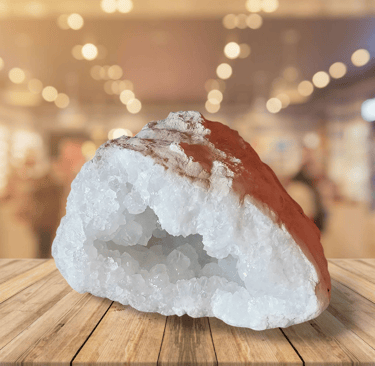 géode cristal roche