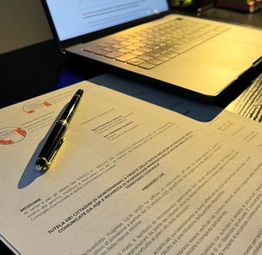 le mozioni presentate dal movimento Verso la Strada Giusta al Comune di Monteparano su AQP e Poste Italiane