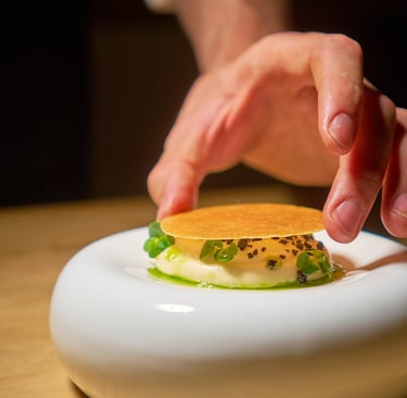 Création culinaire du Chef Camille Adam 