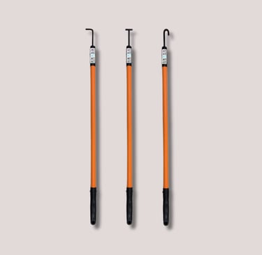 oad controlling tool used to guide, stabilize, and position a suspended industrial load