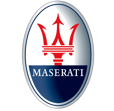 Logo Maserati supercar voiture de sport