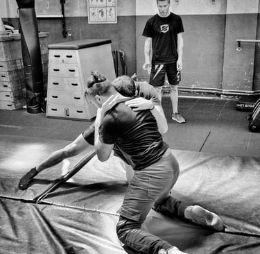 Passage de grade Ollin krav maga Lyon  sacha jordan max