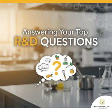 Answering Your Top R&D Questions