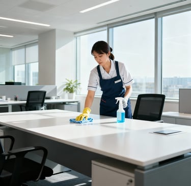 Nettoyage de bureau professionel