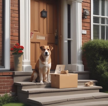 Dried food products are displayed on a metal rack.