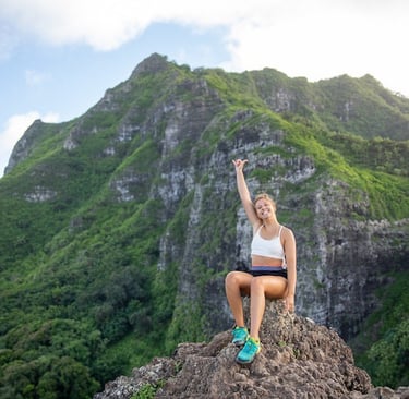 Crouching Lion Hike O'ahu Hawai'i