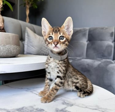 Gatto Savannah cucciolo