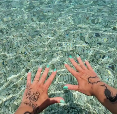 Acqua della spiaggia de Le Ghiaie - Isola d'Elba