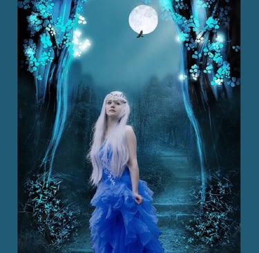 Couleurs d'amour - Bleu nuit