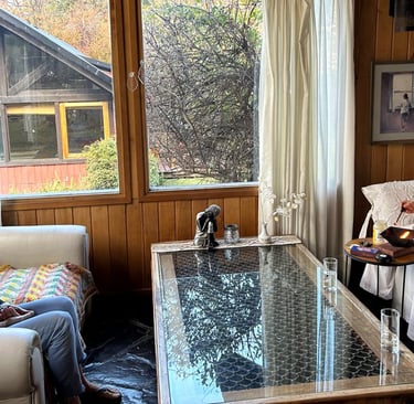 voluntarias homa practican agnihotra en san martín de los andes