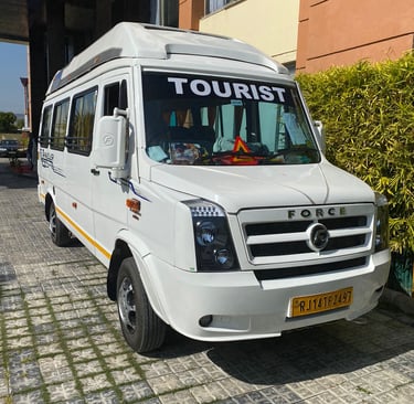 12 Seater Tempo in Jaipur