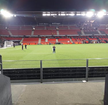 stade foot agent de sécurité à Rennes agent expériement SEYF sécu controle
