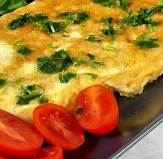 Savory omelette
